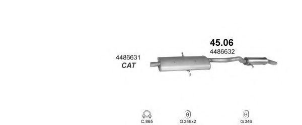 POLMO POLMO20172 Exhaust System